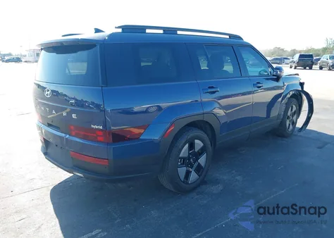 2025 Hyundai Santa Fe Hybrid Sel из США, поврежденный, VIN 5NMP24G19SH021527